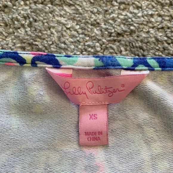 Lily Pulitzer Tammy dress in Brilliant Blue Ceviche - Picture 6 of 6